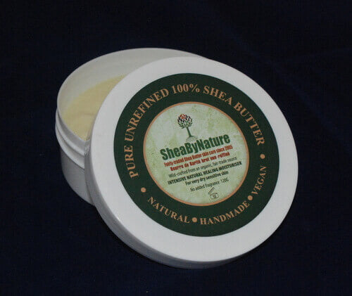 250g - Pure Shea Butter, Unrefined, Ethically Traded, 100% Hand crafted Intensive Moisturiser for Body, Scalp, Hair, Hands and Feet. 250g Aprox-1