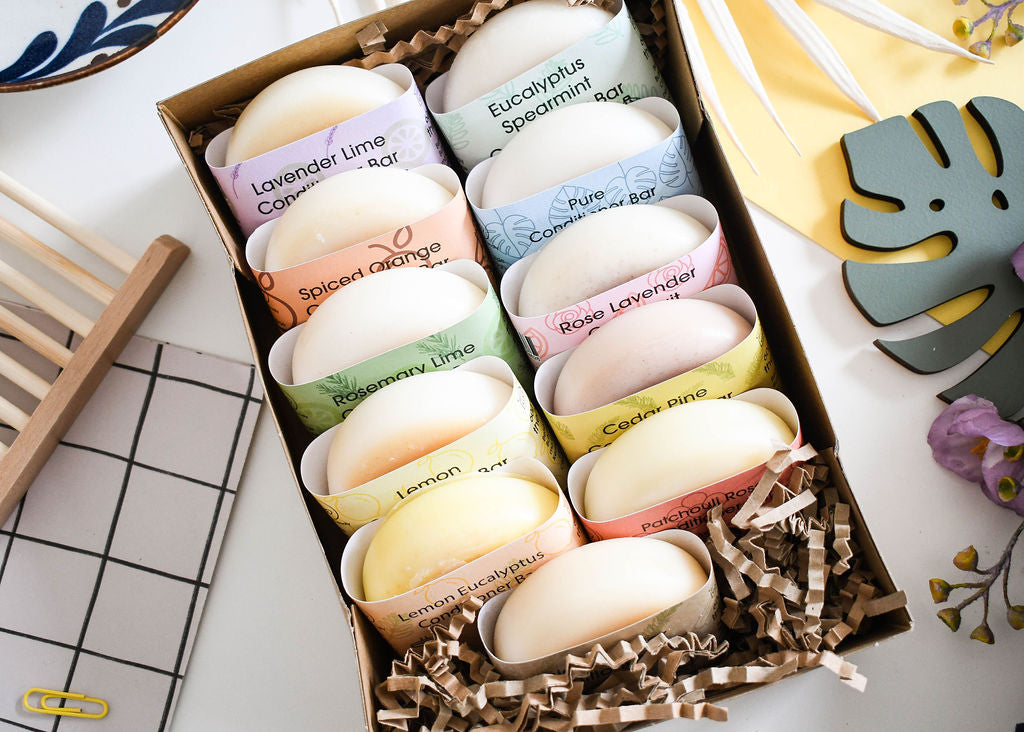 Natural Spa Essentials - Hair Care - 11 Bars of Shampoo or Conditioner