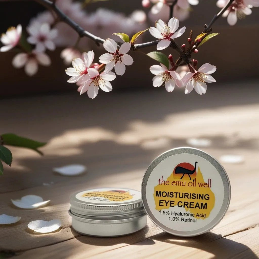 Emu Oil Eye Cream for Fine Lines and Hydration